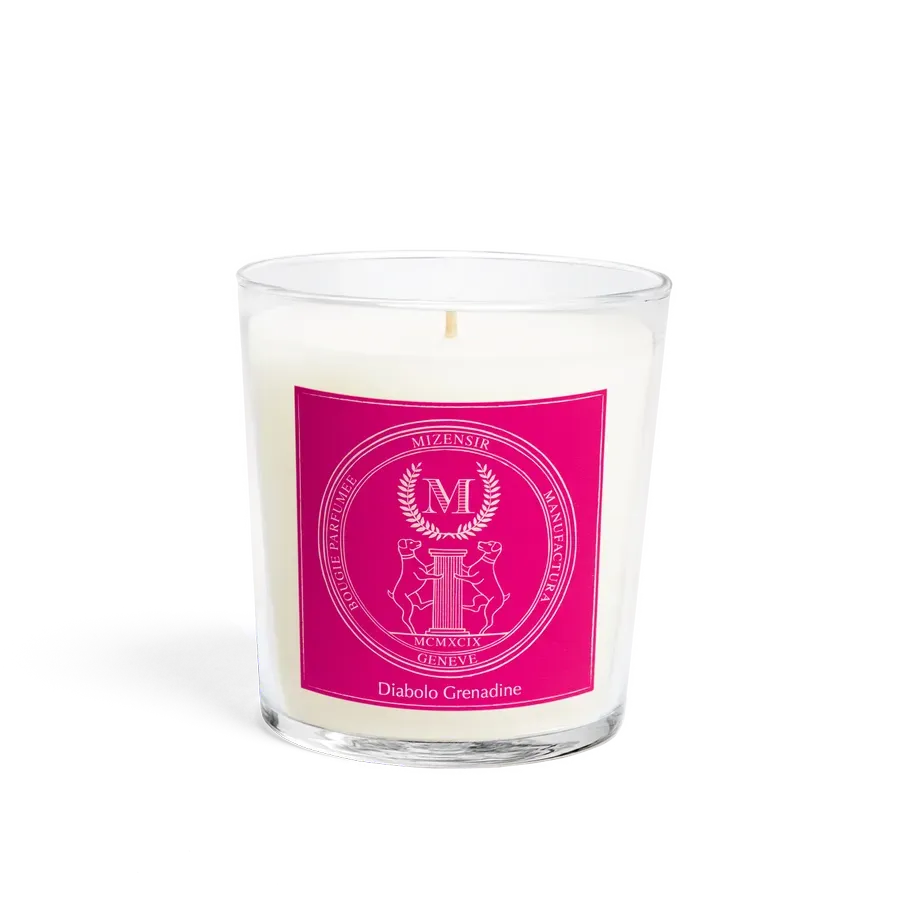 MIZENSIR Diabolo Grenadine duftlys 230g frugtagtig