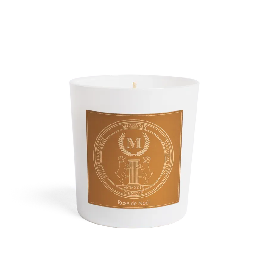 Mizensir Rose de Noël duftlys 230g – blomstret vinterduft