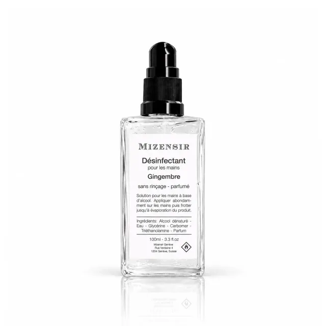 Mizensir Gingembre håndsprit 100 ml ingefær