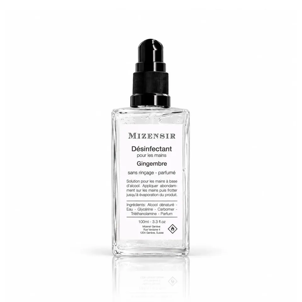 Mizensir Gingembre håndsprit 100 ml ingefær