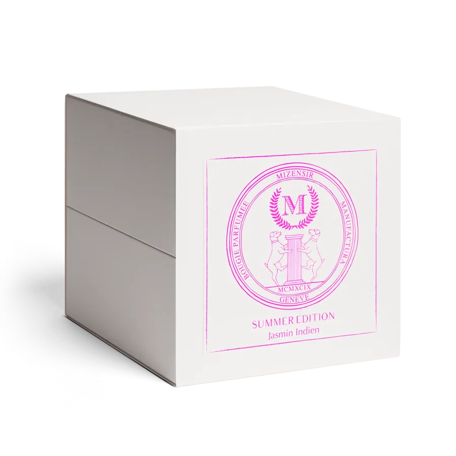 Mizensir Jasmin Indien duftlys 1500 g hvid blomsterduft