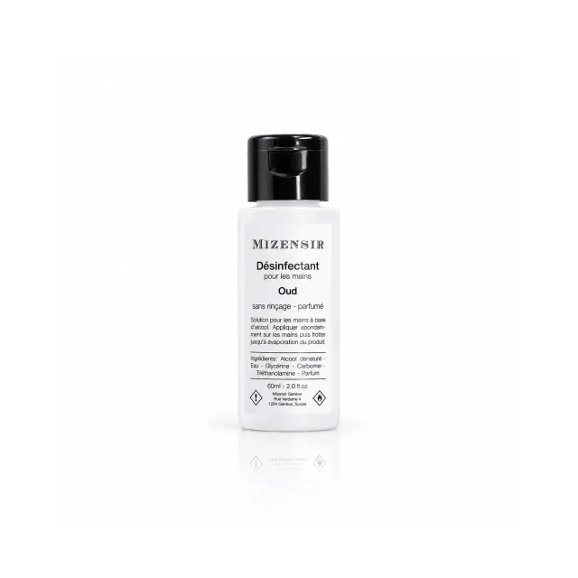 Mizensir Oud håndgel 60ml parfumeret desinfektion