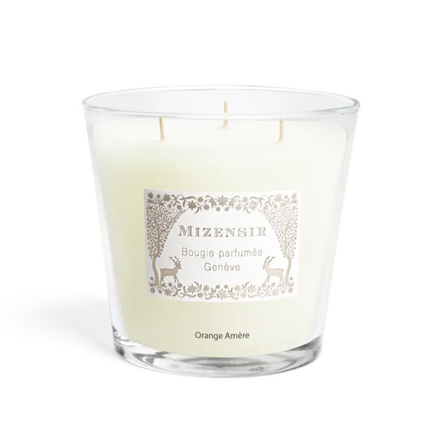 Mizensir Orange Amère stort duftlys 1500g citrus