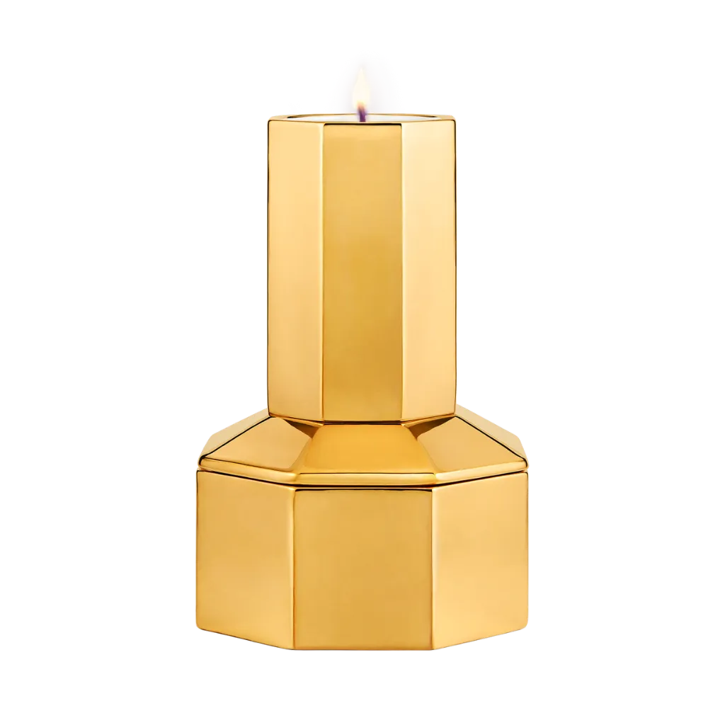 Les Eaux Primordiales Golden Vanilla duftlys 500g vanilje