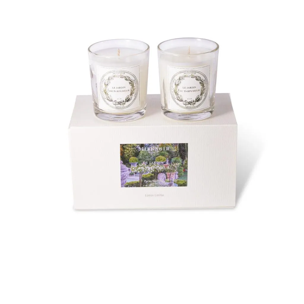 Mizensir Patio Sévillan duftlys duo box aromatisk