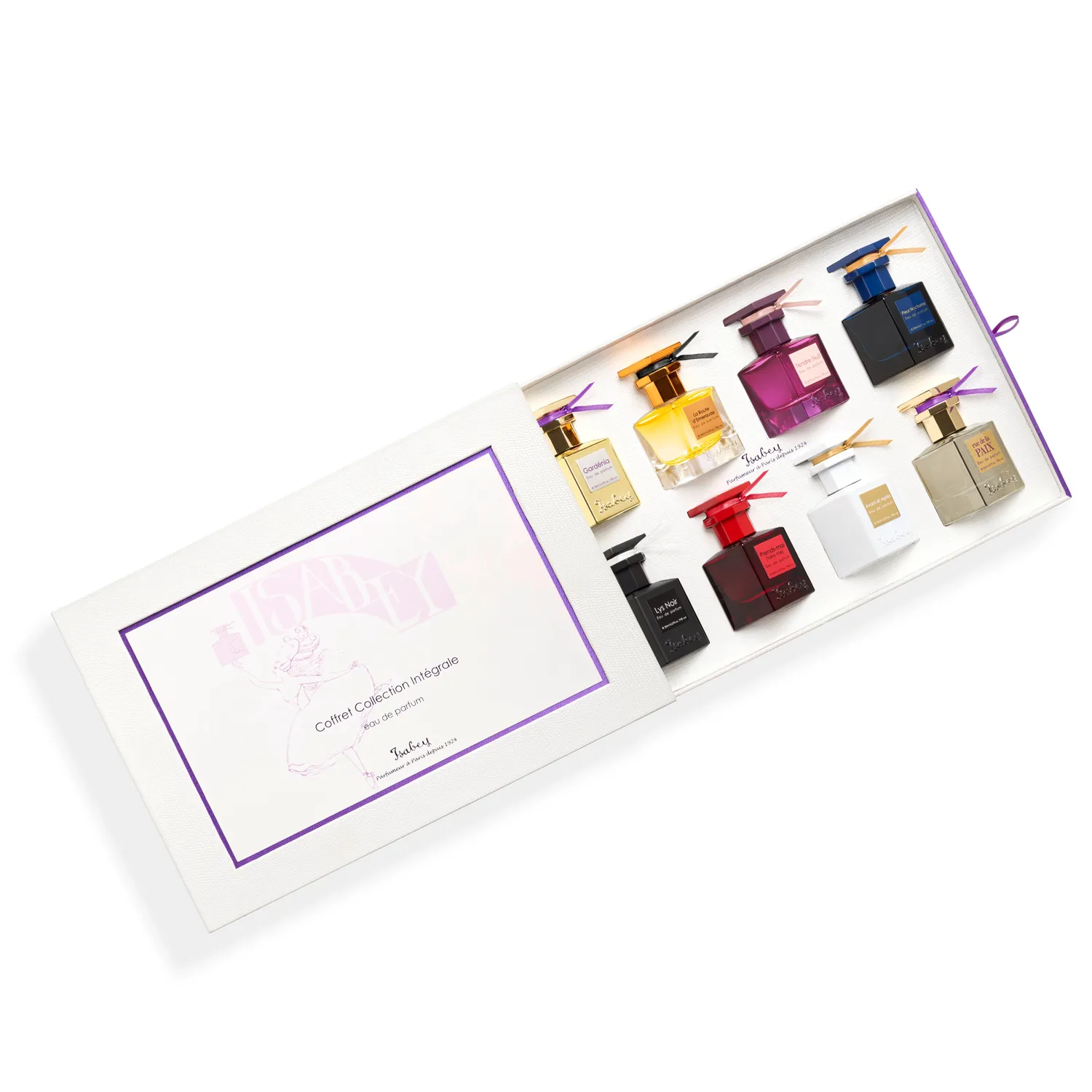 Isabey Coffret Collection Intégrale parfumesæt 8 x 20 ml