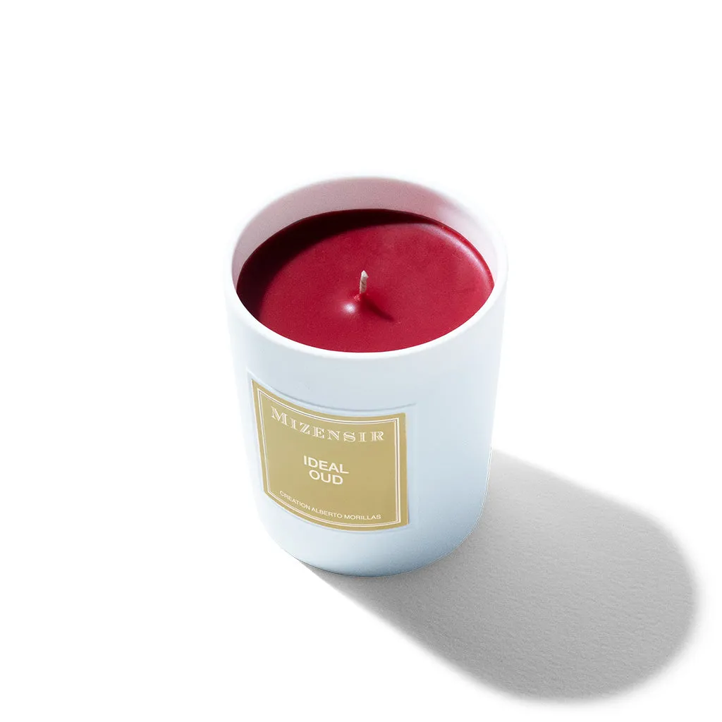 Mizensir Ideal Oud duftlys keramik oud rose