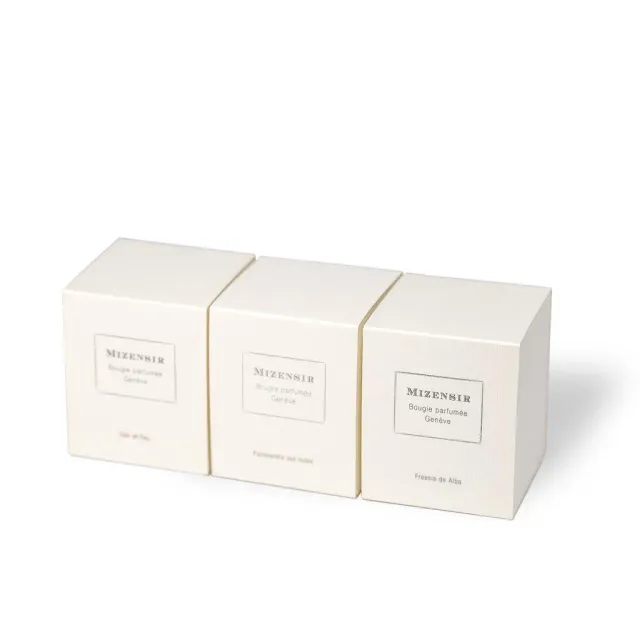 Mizensir Trilogy Box duftlys 3x90g sammensæt selv