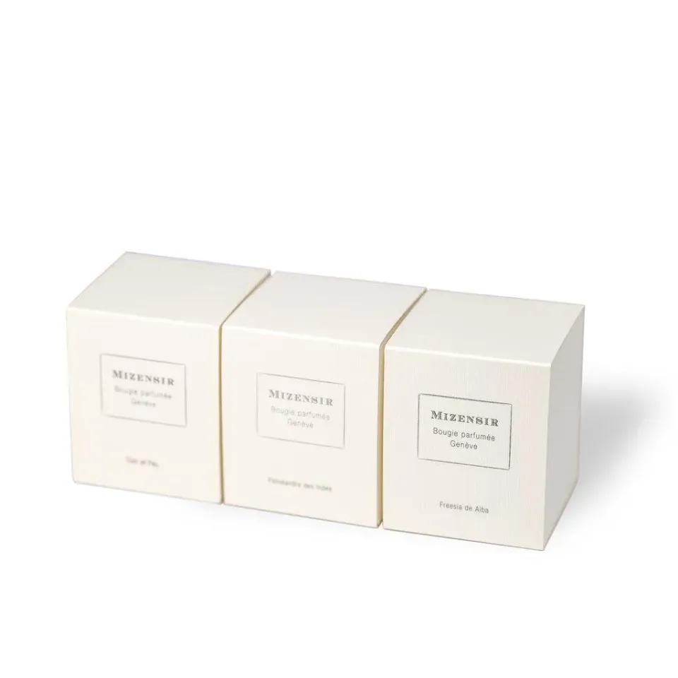 Mizensir Trilogy Box duftlys 3x90g sammensæt selv