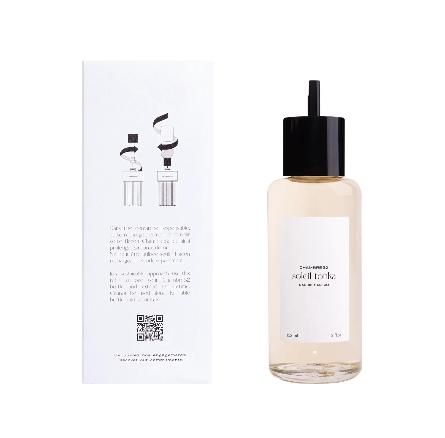Chambre52 Soleil Tonka eau de parfum refill 152 ml