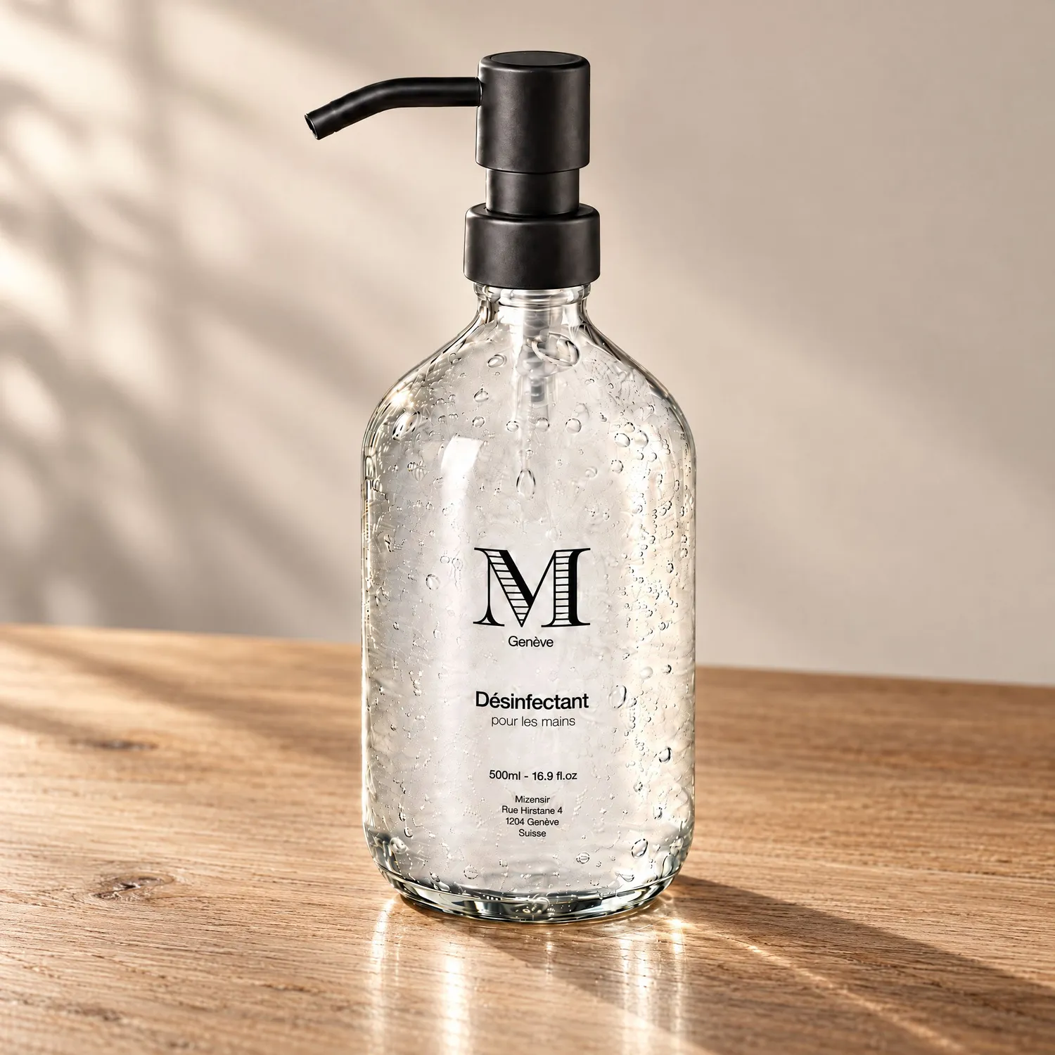 Mizensir Fleur d'Oranger håndsprit 500 ml glas