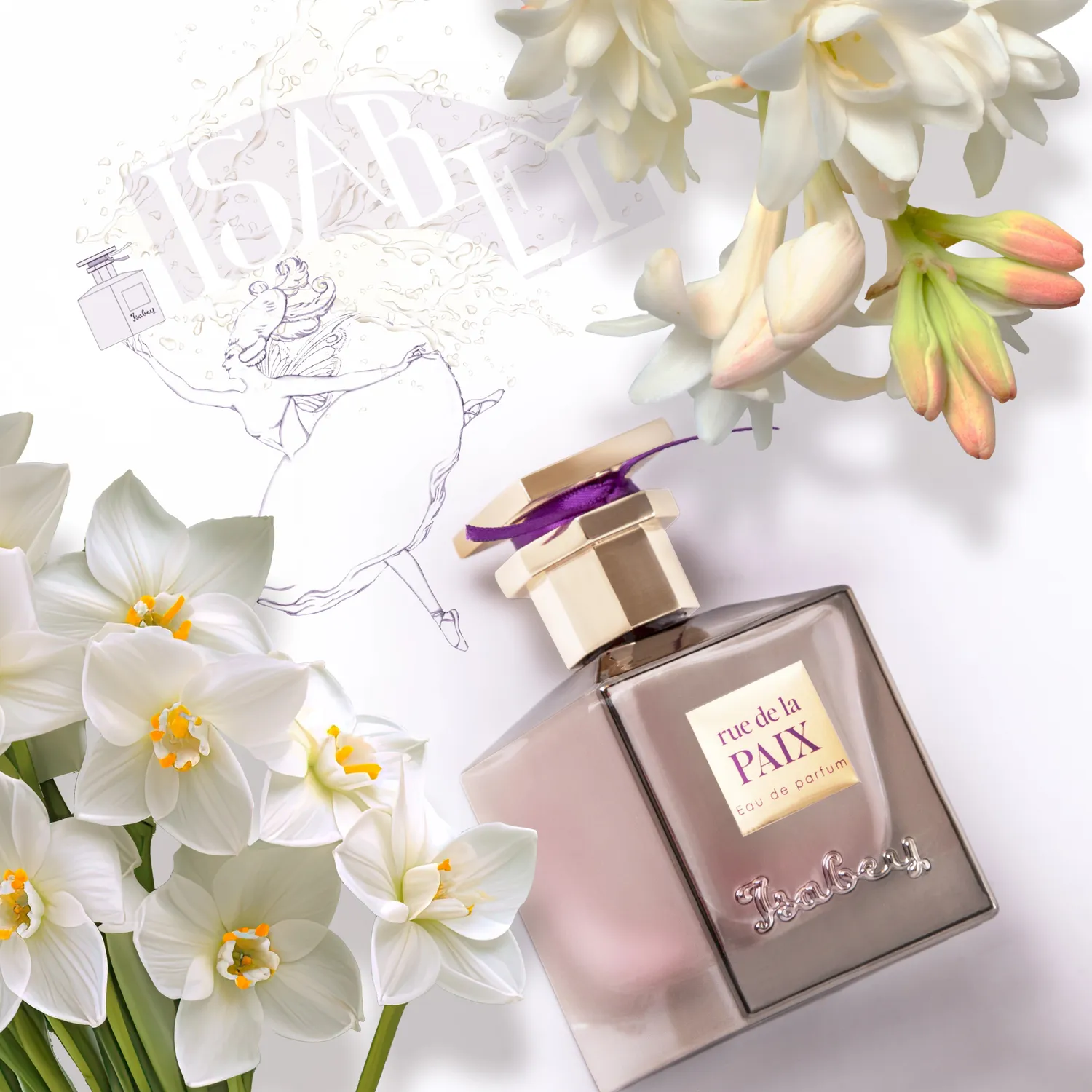 Isabey Paris Rue de la Paix eau de parfum fersken