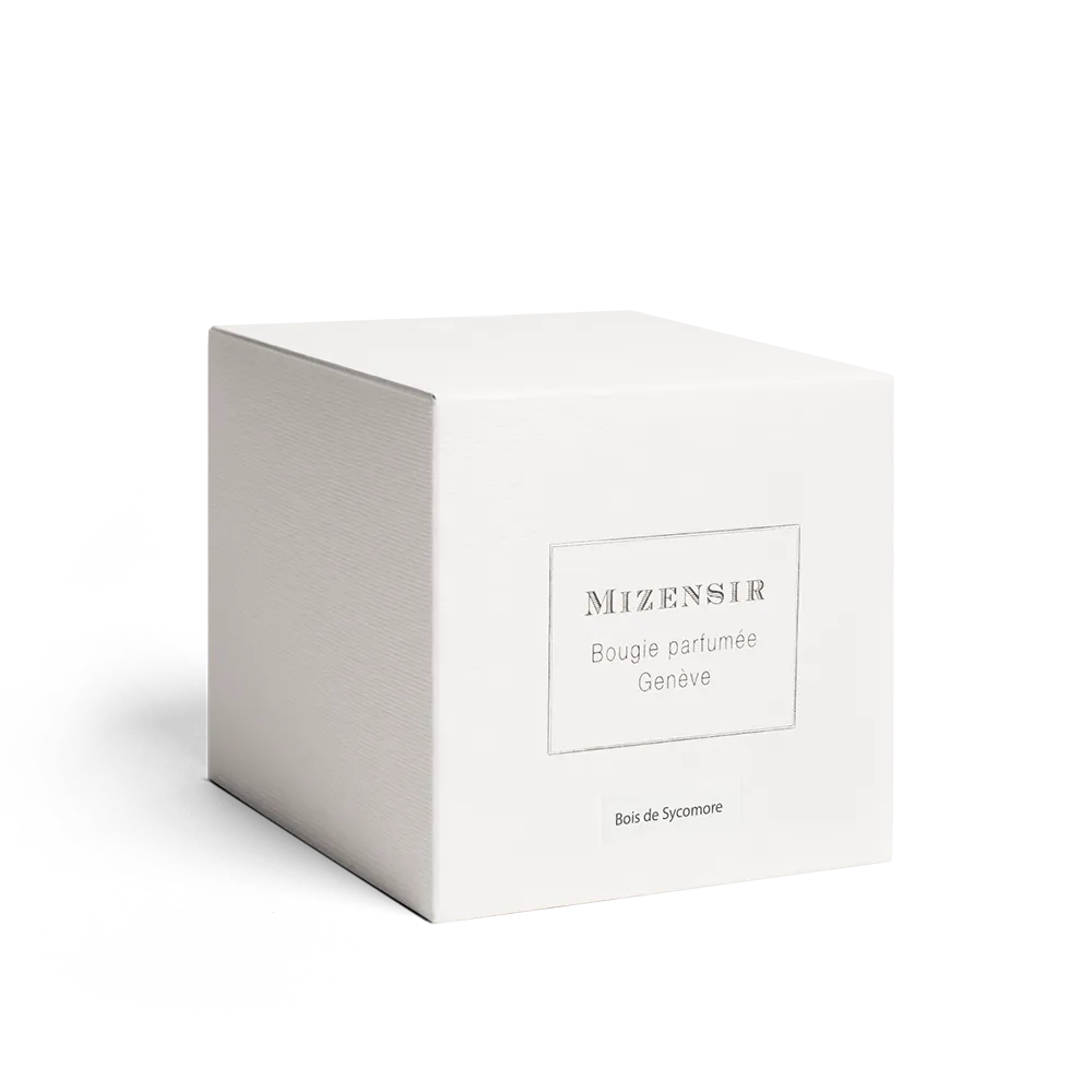 Mizensir Bois de Sycomore duftlys 230g træ