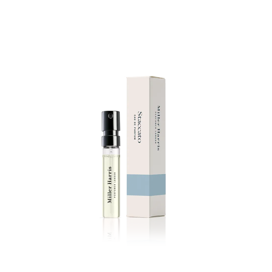 Miller Harris Staccato parfume 2 ml prøve krydret