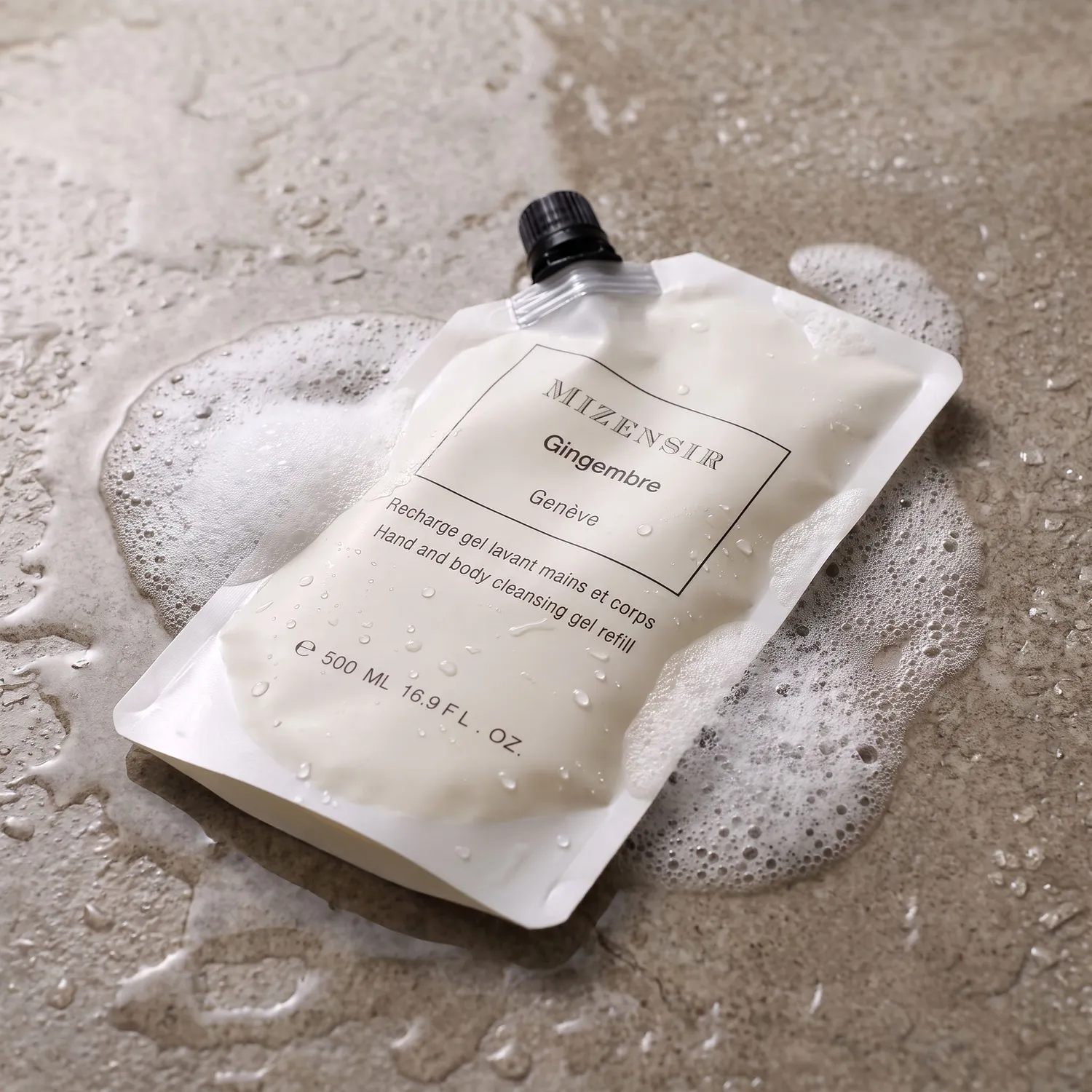 Mizensir Gingembre shower gel refill ingefær
