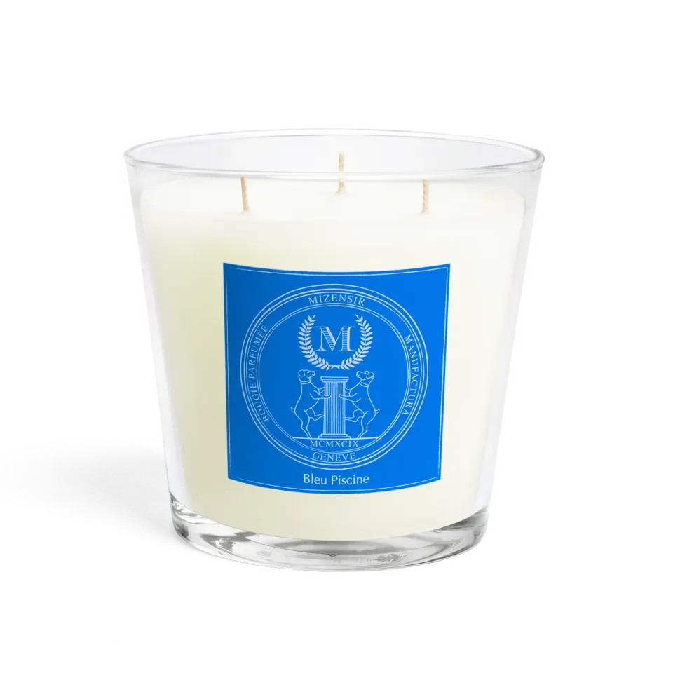 Mizensir Bleu Piscine duftlys 1500g aromatisk
