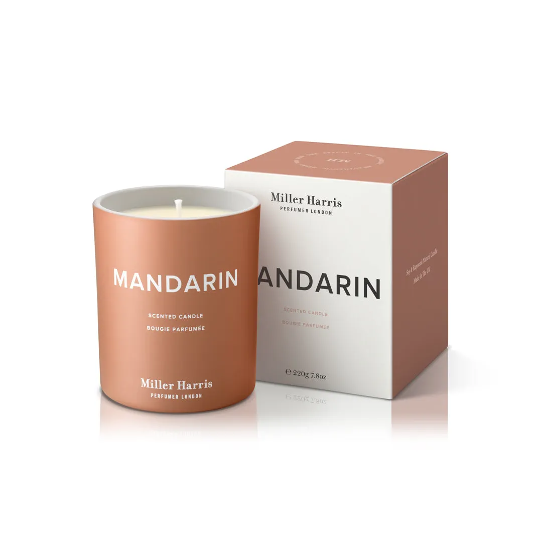 Miller Harris Mandarin homesæt 150ml/220g citrus