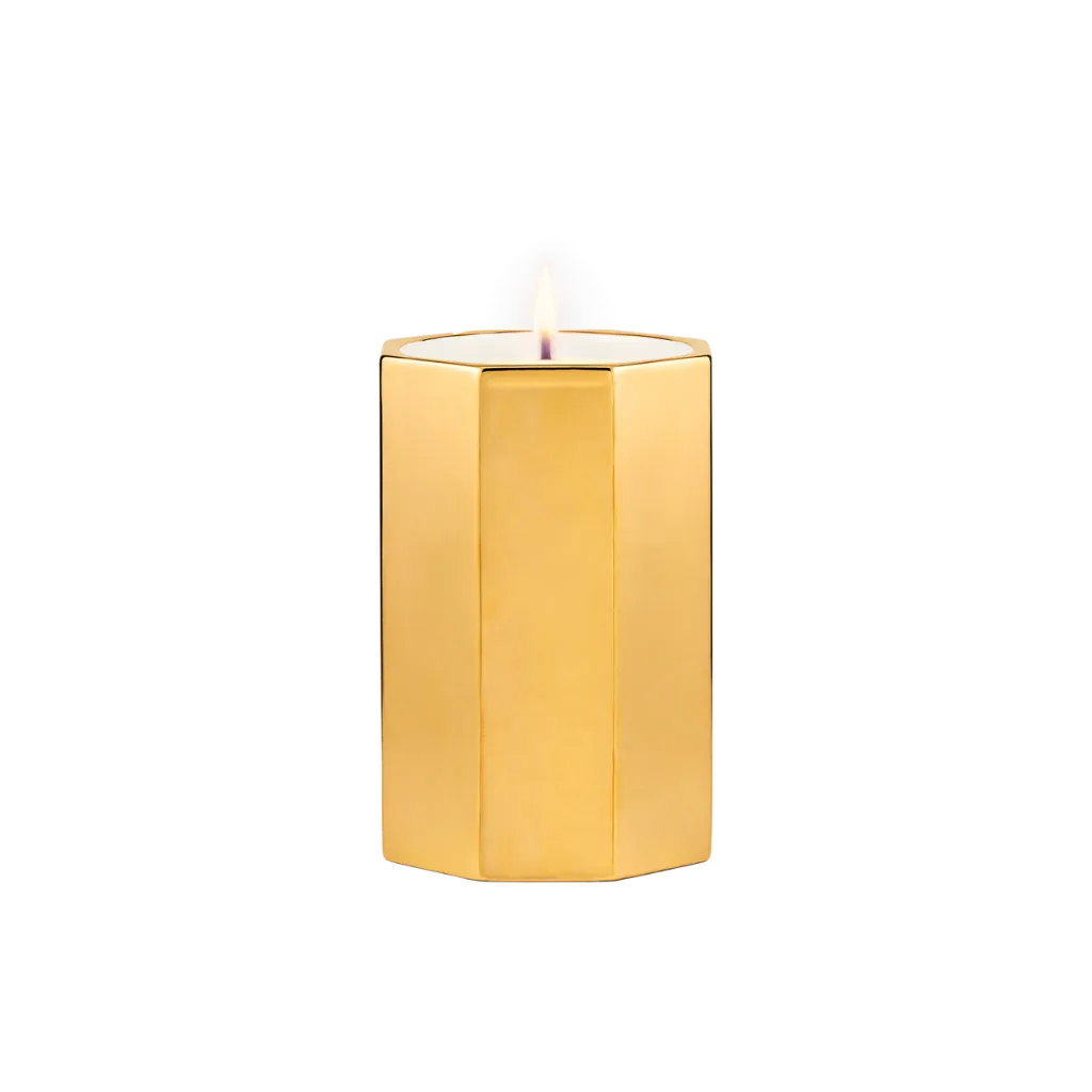 Les Eaux Primordiales Golden Vanilla duftlys 500g vanilje